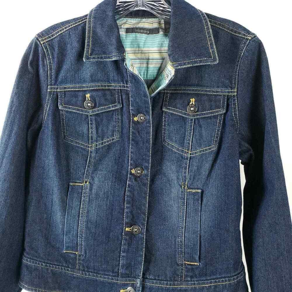 Liz Claiborne Denim Jacket Small Blue